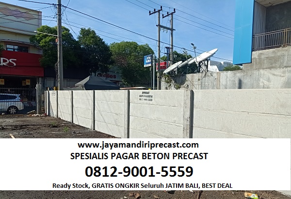 Pagar Beton di Gianyar, pagar panel beton di Blahbatuh, pagar beton precast Gianyar, pagar beton Payangan Gianyar